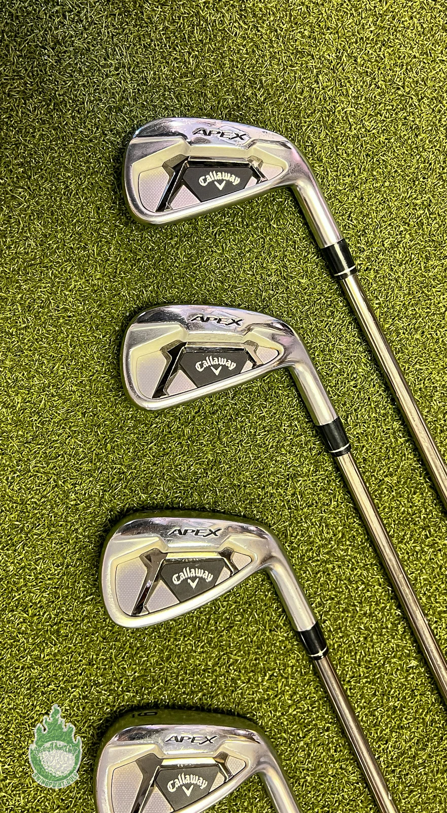 Used Callaway APEX Forged ’21 Irons 6-PW/AW Recoil ZT9 Stiff Graphite Golf Set - Image 9