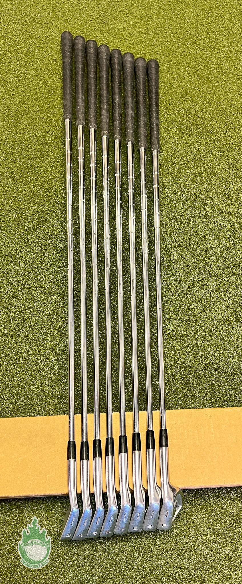 Used RH Mizuno T-Zoid Pro Irons 3-PW DG S300 Stiff Flex Steel Golf Club Set - Image 10