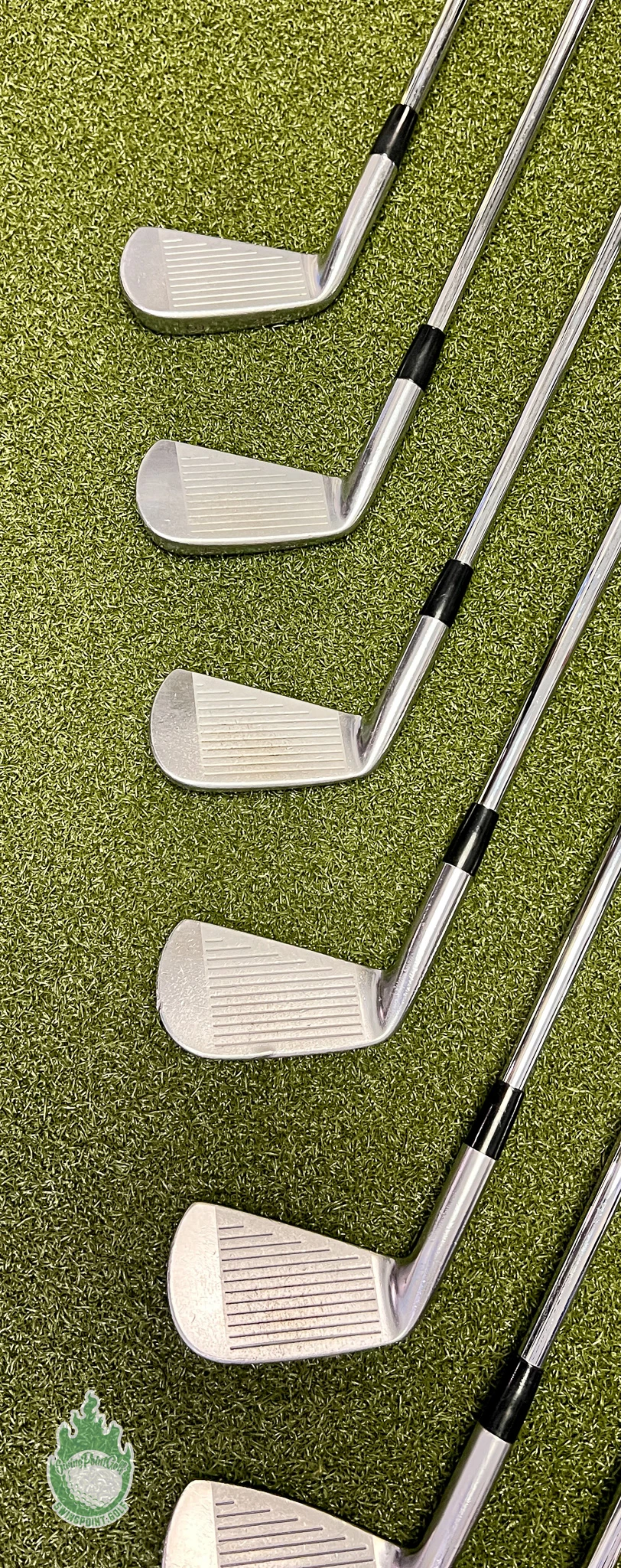 Used RH Mizuno T-Zoid Pro Irons 3-PW DG S300 Stiff Flex Steel Golf Club Set - Image 5