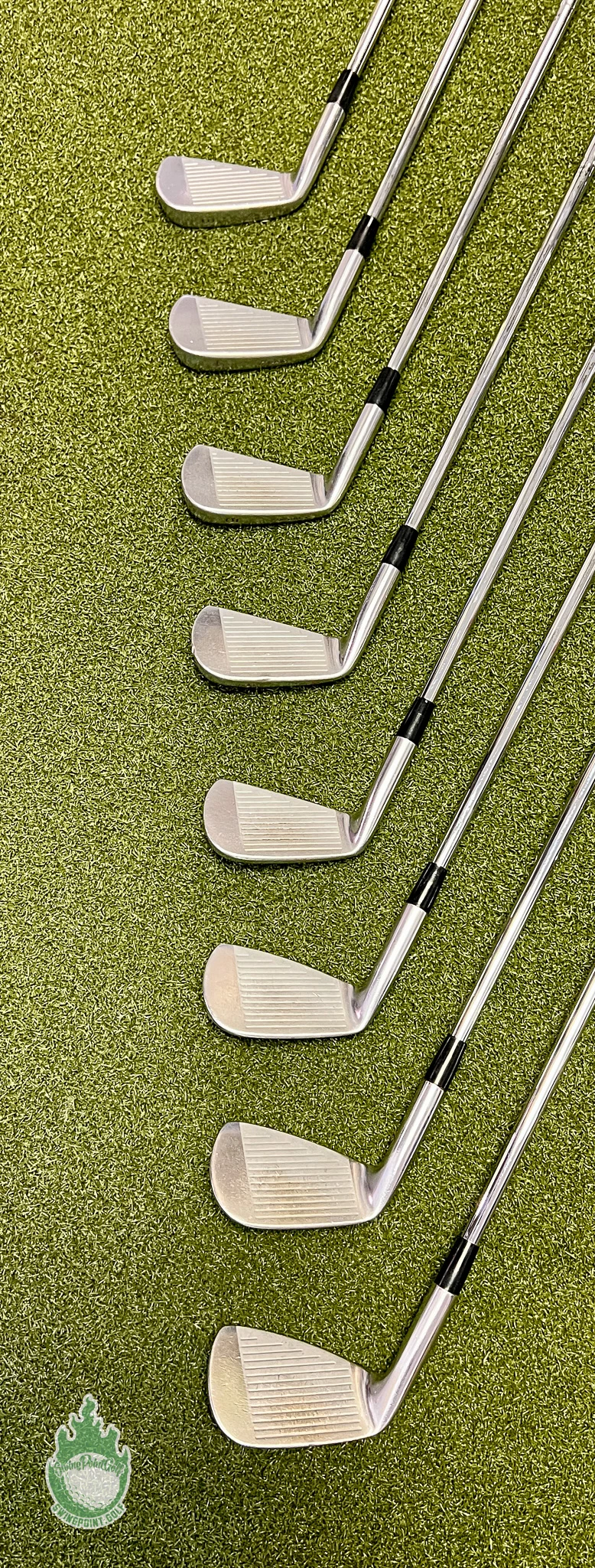 Used RH Mizuno T-Zoid Pro Irons 3-PW DG S300 Stiff Flex Steel Golf Club Set - Image 4