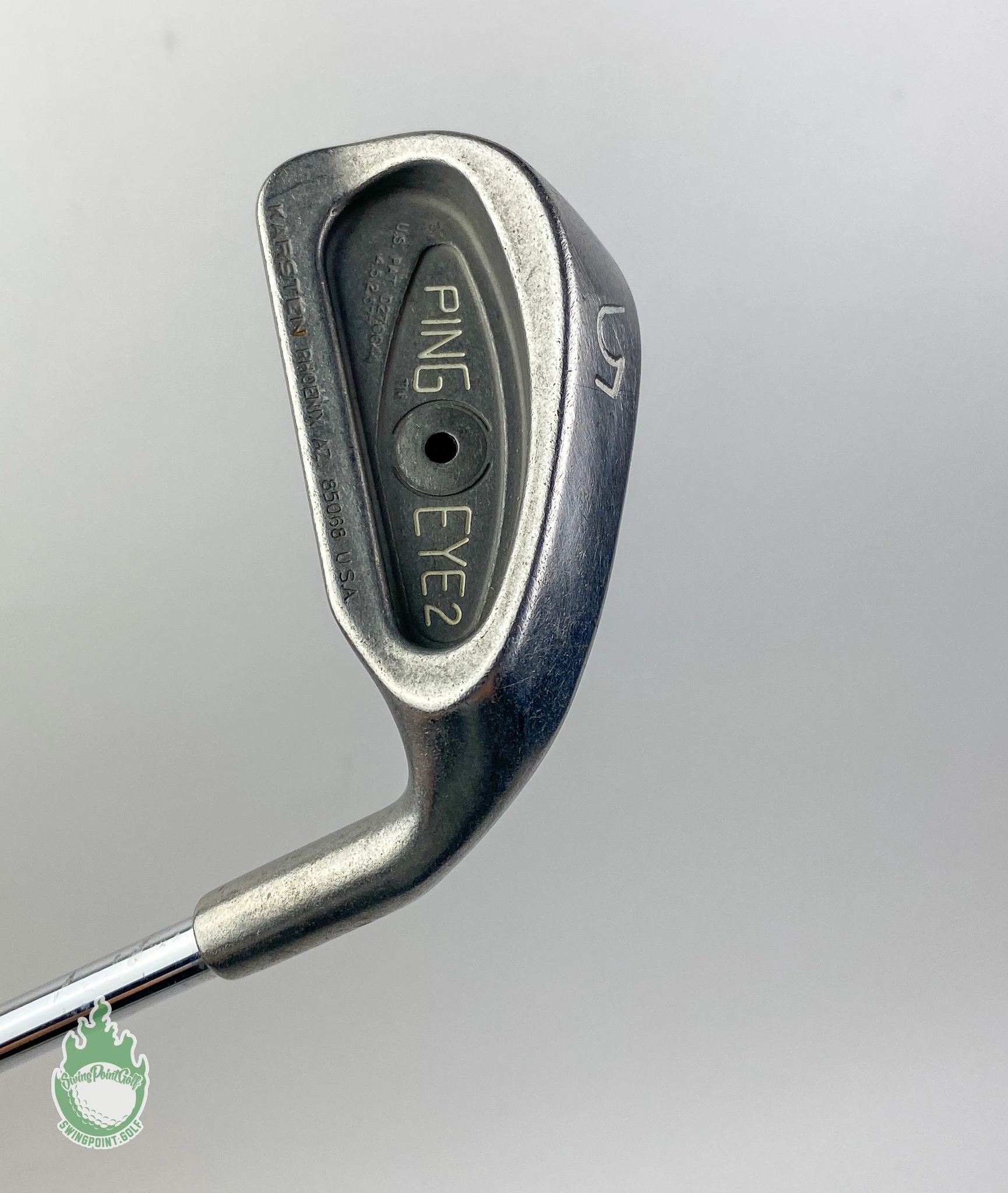 Used Right Hand Ping Karsten Black Dot Ping Eye 2 5 Iron Stiff Steel Golf Club - Image 4