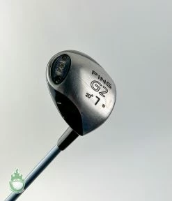 Used RH Ping G2 Fairway 7 Wood 20* TFC 100 Ladies Flex Graphite Golf Club