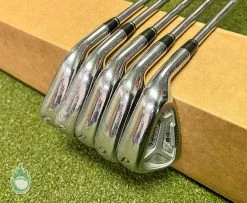 Adams Golf Used RH Adams IDEA Tech A4 Forged Irons 6-PW S300 Stiff Flex Steel Golf Set