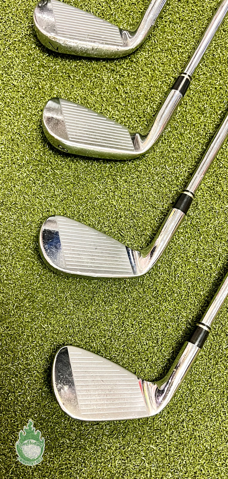 Adams Golf Used RH Adams IDEA Tech A4 Forged Irons 6-PW S300 Stiff Flex Steel Golf Set - Image 6