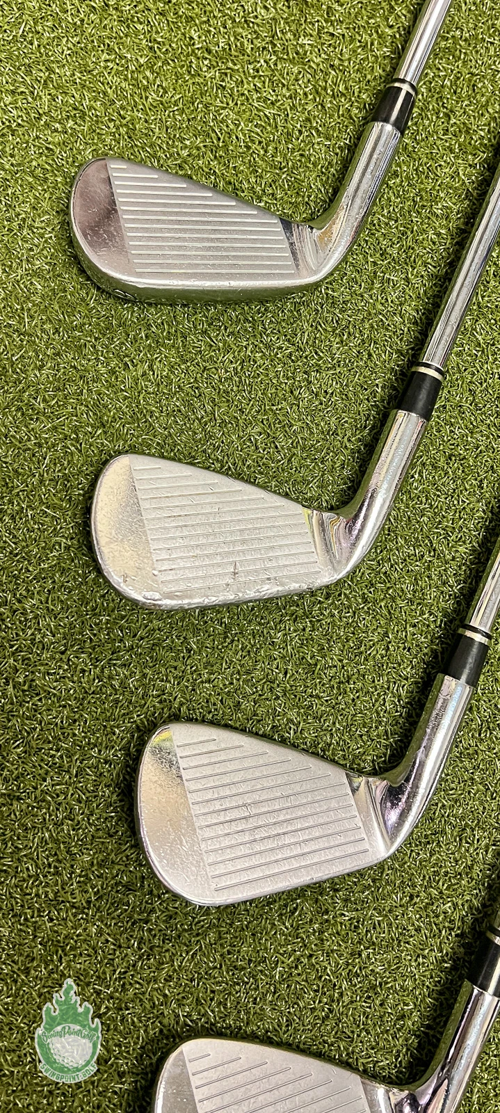 Adams Golf Used RH Adams IDEA Tech A4 Forged Irons 6-PW S300 Stiff Flex Steel Golf Set - Image 5