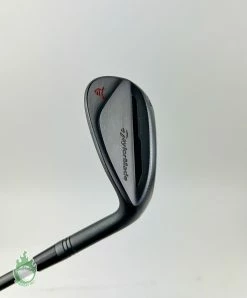 Used RH TaylorMade Milled Grind 2 LB Black Wedge 60*-08 Regular Graphite Golf