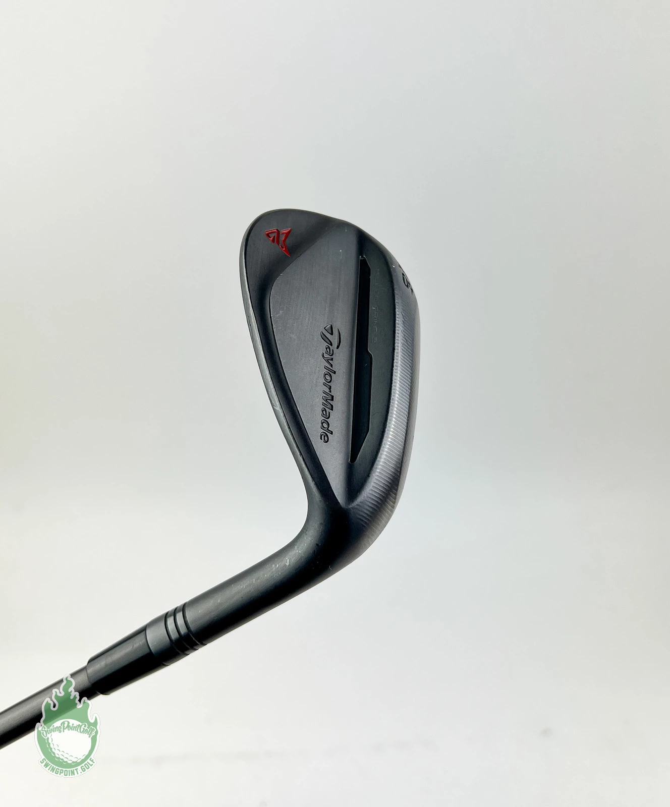 Used RH TaylorMade Milled Grind 2 LB Black Wedge 60*-08 Regular Graphite Golf - Image 2