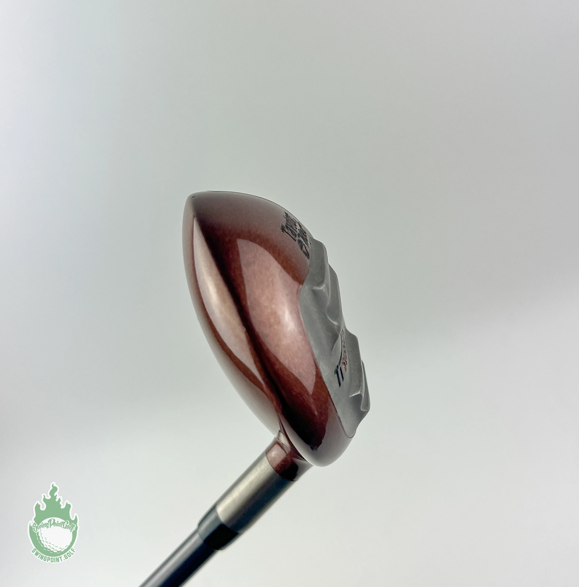 Used RH TaylorMade Ti Bubble 2 4 Hybrid 90g Stiff Flex Graphite Golf Club - Image 11