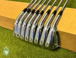Used Titleist AP2 714 Forged Irons 3-PW KBS Tour Stiff Flex Steel Golf Club Set