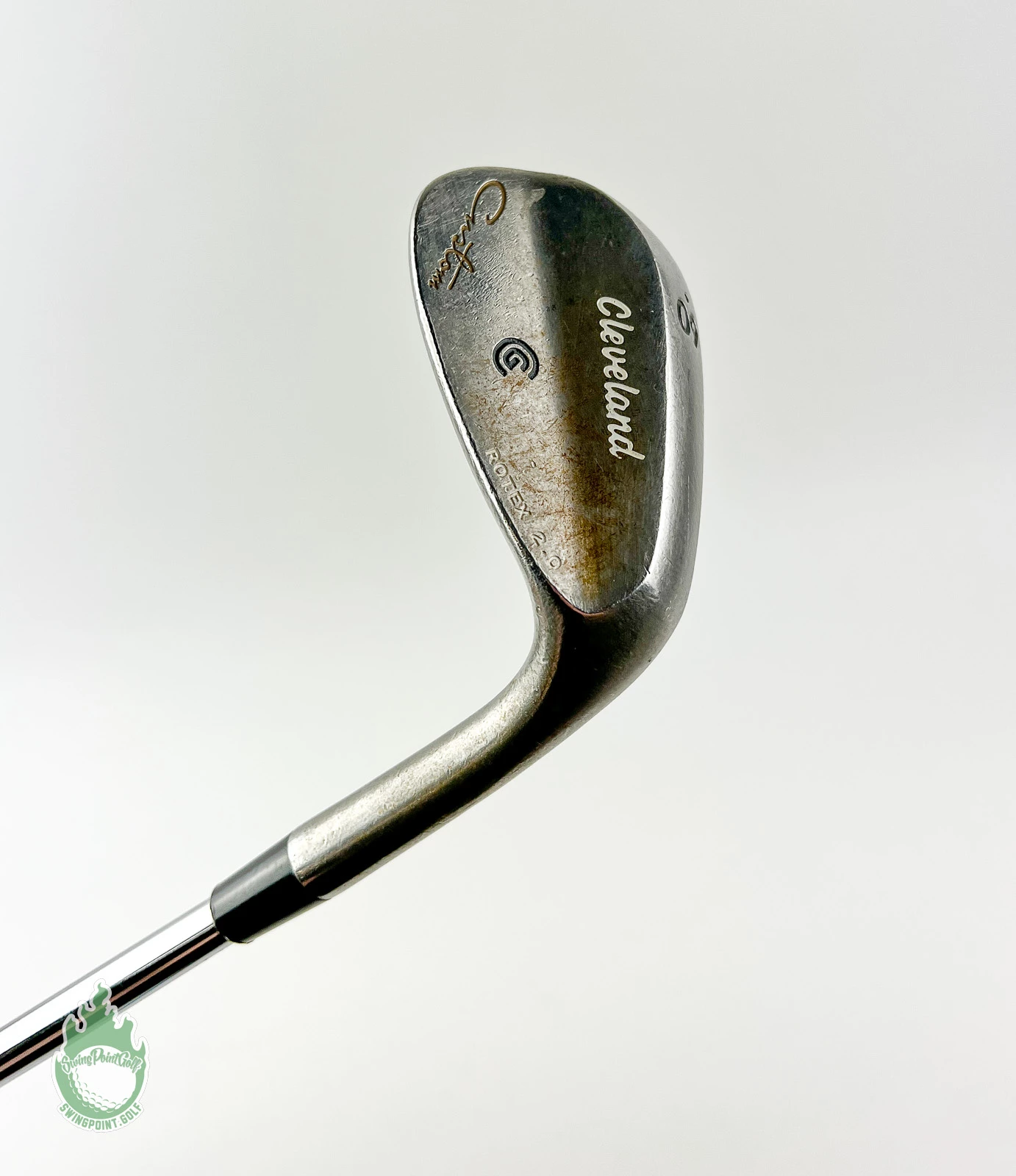 Used RH Cleveland Custom Raw Rotex 2.0 Wedge 60* DG TI X-Stiff Flex Steel Golf