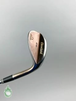 Cleveland CG15 Zip Grooves Black Pearl Wedge 56*-14 Wedge Flex Steel Golf Club