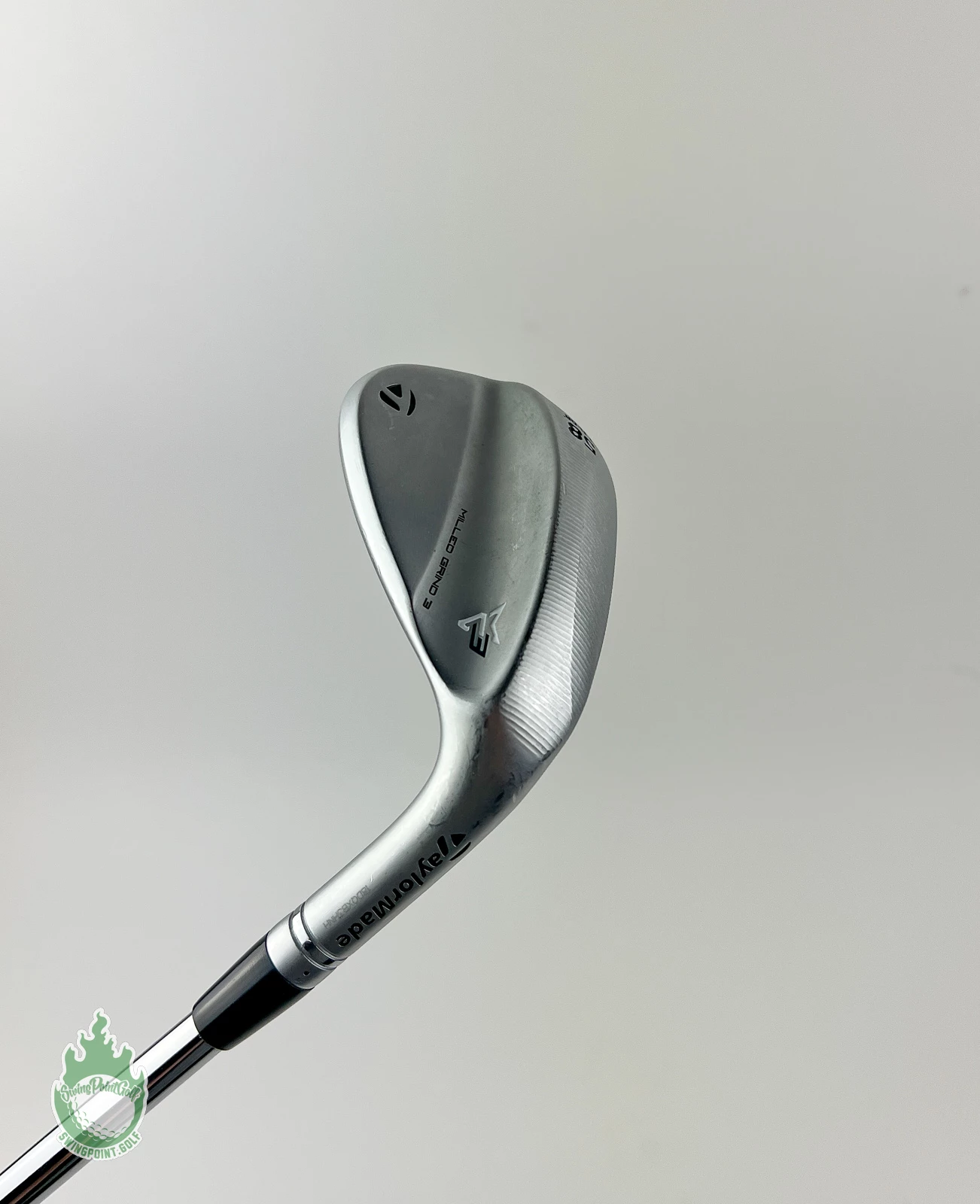 Used TaylorMade Milled Grind 3 LB Wedge 58*-08 NS Pro Regular Steel Golf Club - Image 2