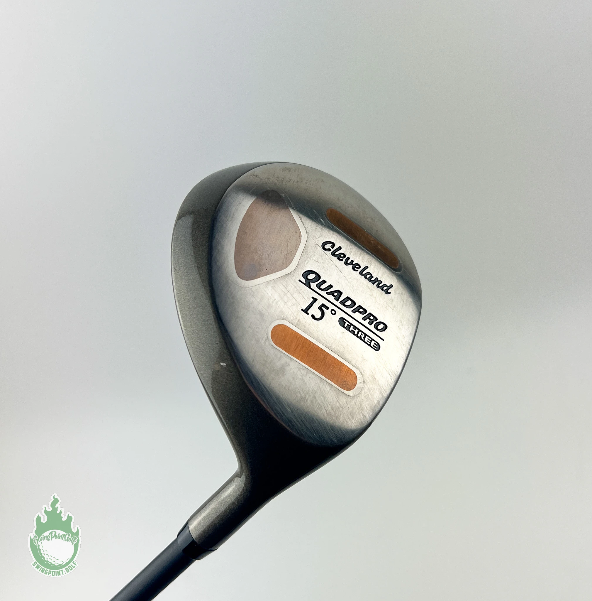 Used Cleveland Quadpro Fairway 3 Wood 13* Stiff Flex Graphite Golf Club