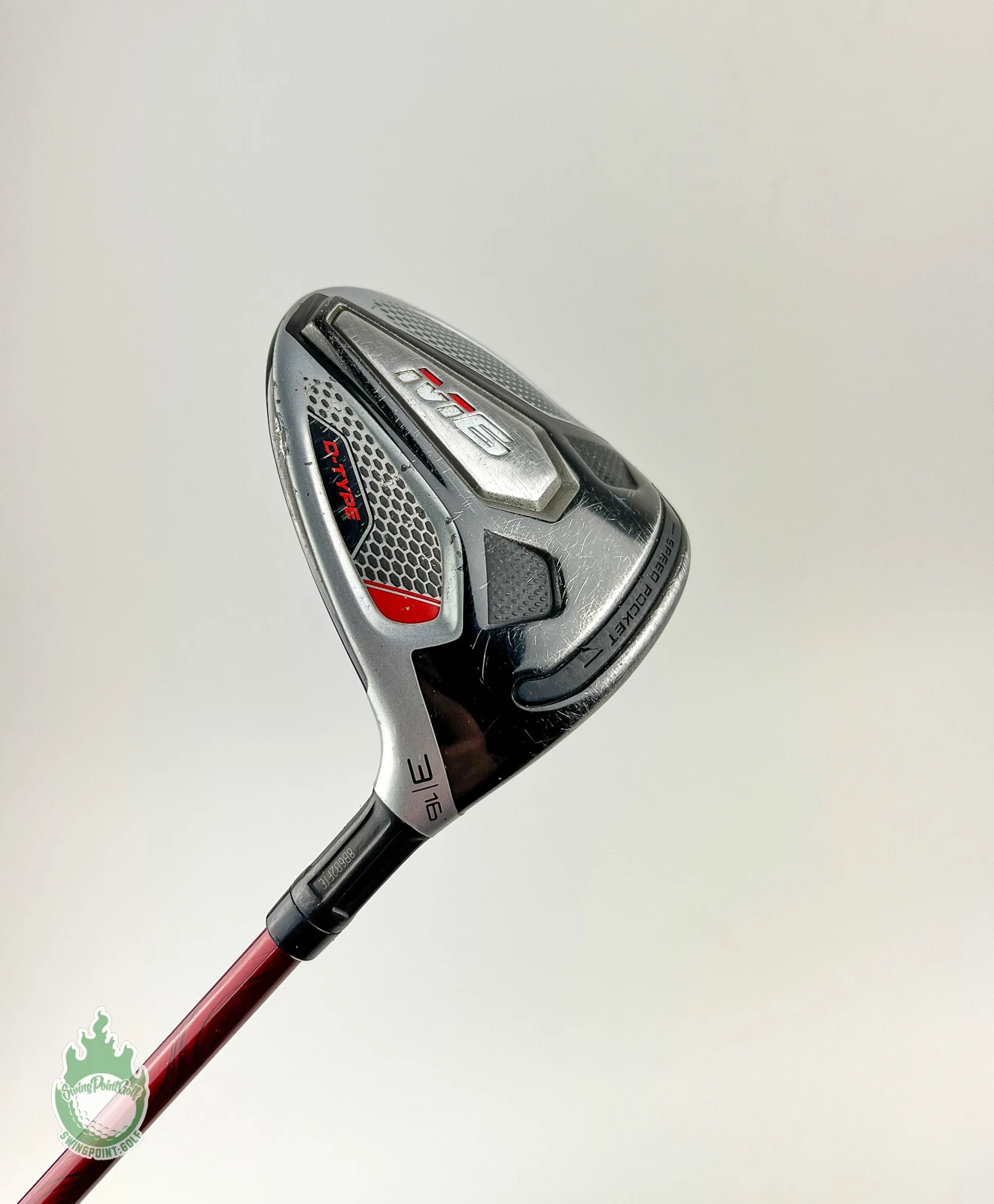 Used TaylorMade M6 D-Type Fairway 3 Wood 16* 50g Senior Flex Graphite Golf Club