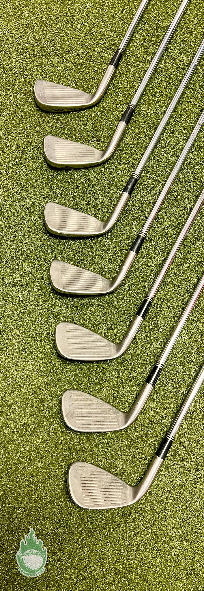 Used RH Wilson Staff Ultra 45 Irons 3,4 6-PW Stiff Flex Steel Golf Club Set - Image 4