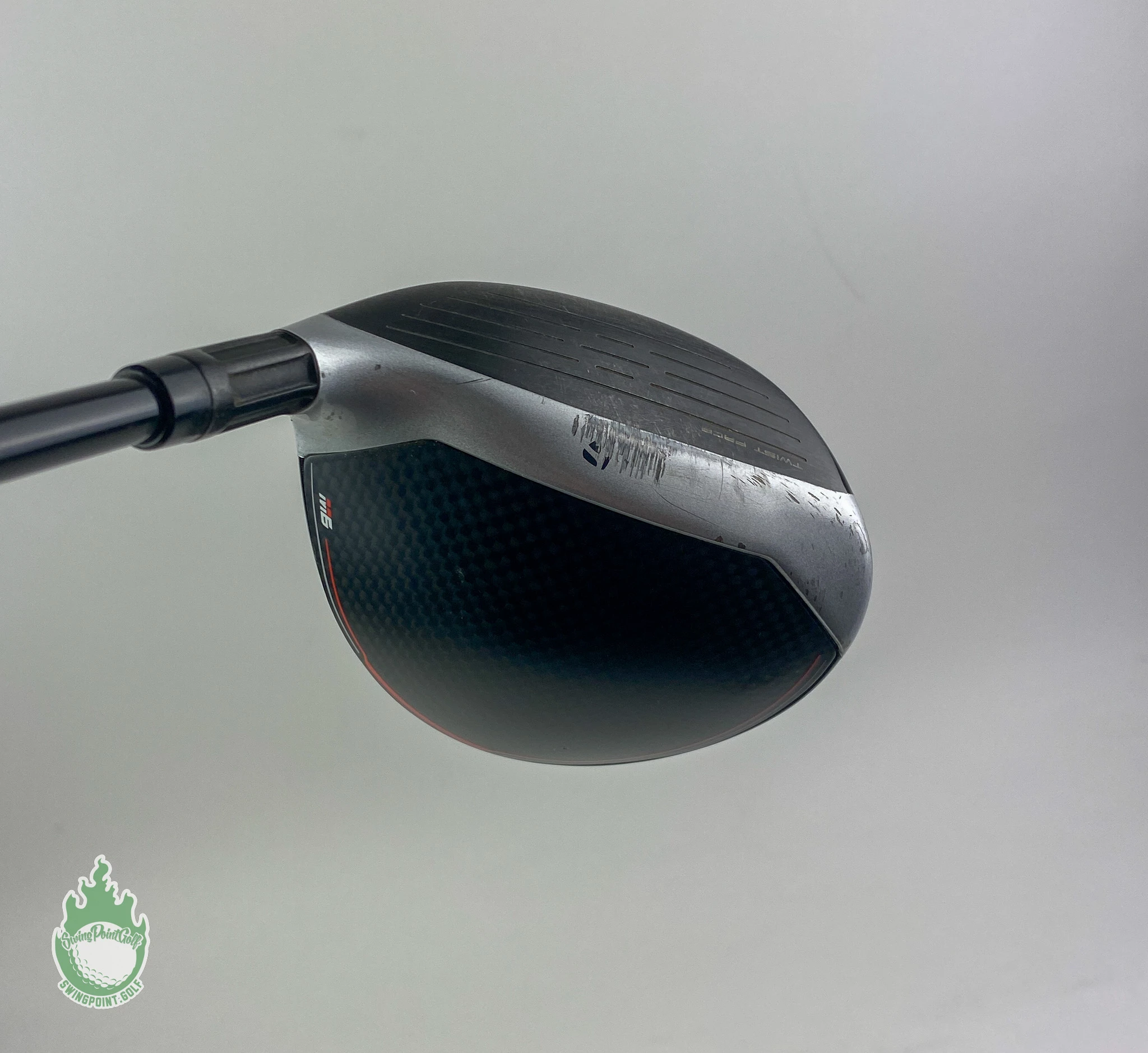 Used TaylorMade M6 Fairway 3 Wood 15* Atmos Regular Graphite Golf Club CP2 Grip - Image 6