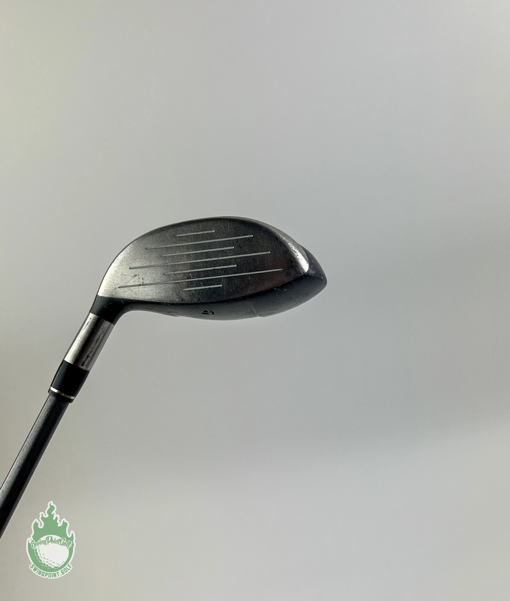 Used RH TaylorMade 200 Steel 5 Wood 90g Stiff Flex Graphite Golf Club - Image 9