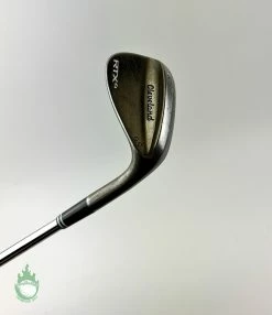 Used RH Cleveland RTX-4 Raw Mid Wedge 54*-10 DG TI X100 X-Stiff Steel Golf Club