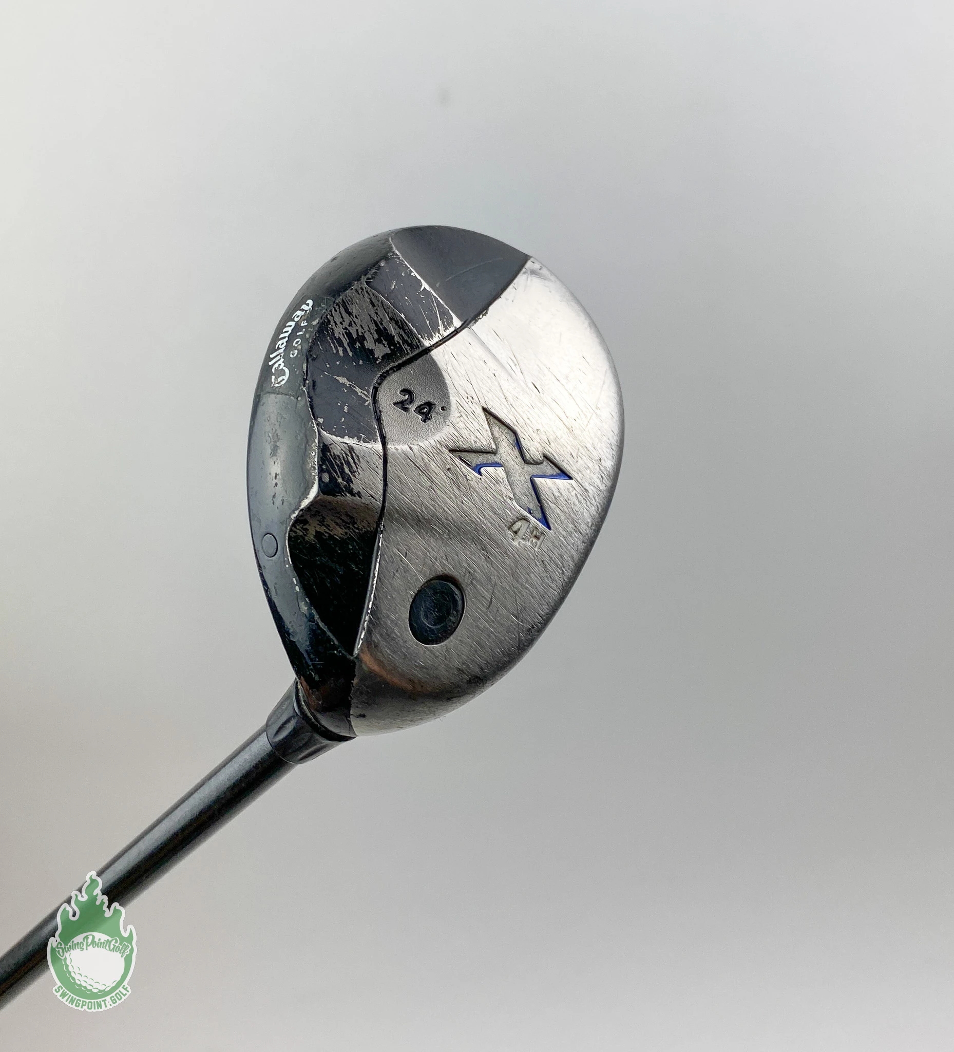 Used Right Handed Callaway Golf X 4H Hybrid 24*Aldila VX Regular Flex Graphite