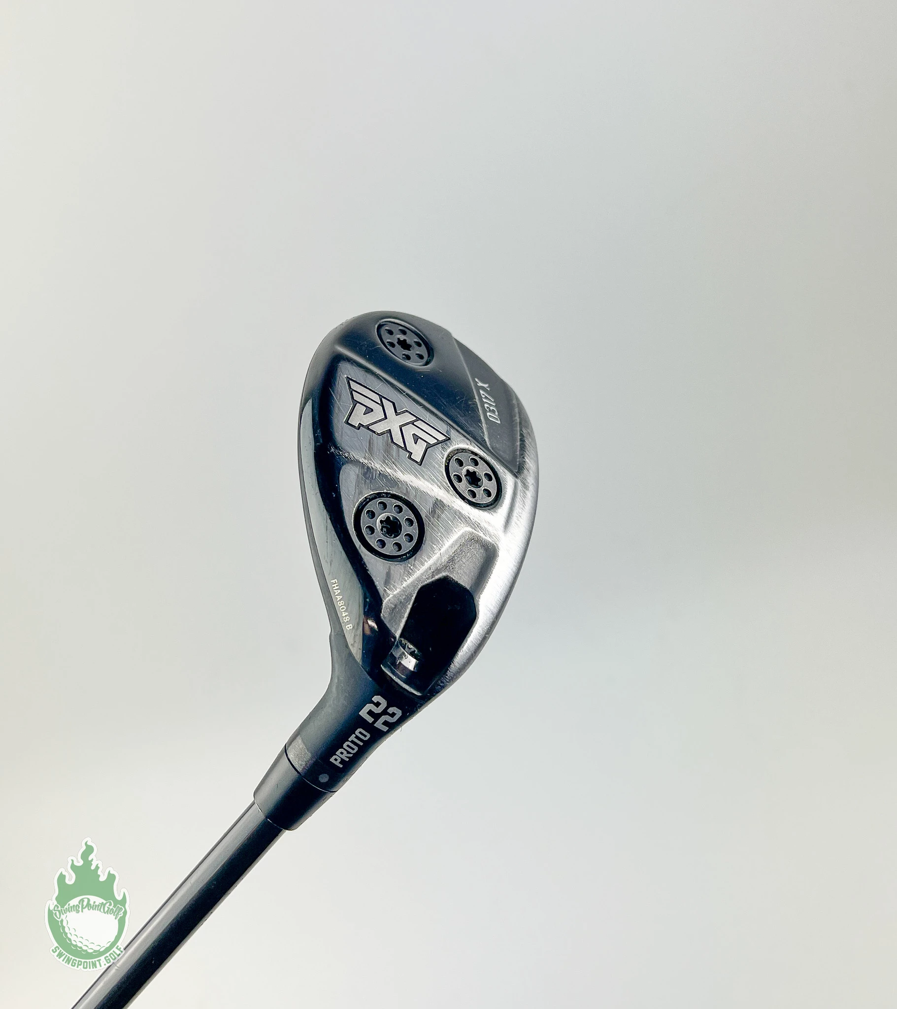 Used RH PXG 0317X Proto 4 Hybrid 22* 5.5 80g Regular Flex Graphite Golf Club