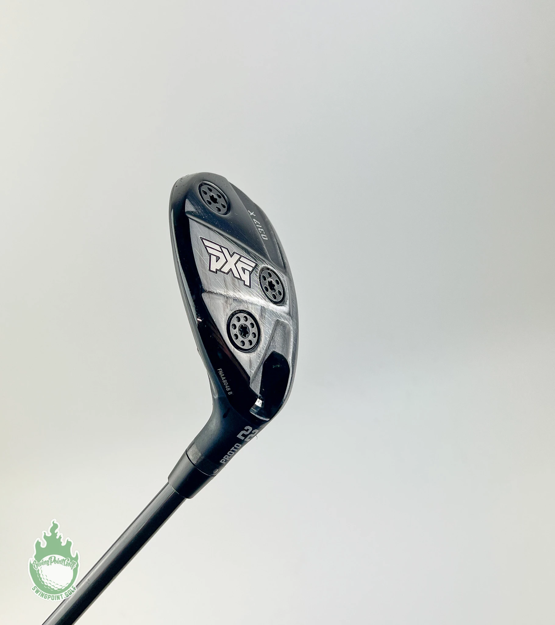 Used RH PXG 0317X Proto 4 Hybrid 22* 5.5 80g Regular Flex Graphite Golf Club - Image 2