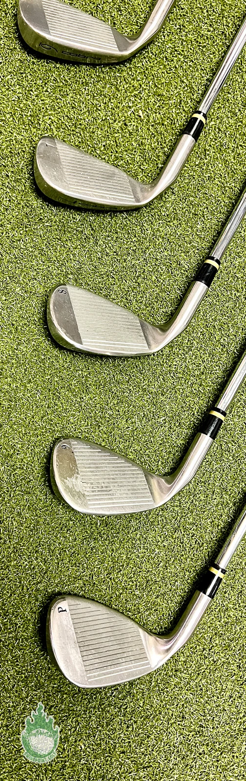 Used Right Handed Cobra CXI Irons 3-PW Dynalite Regular Steel Golf Club Set - Image 8