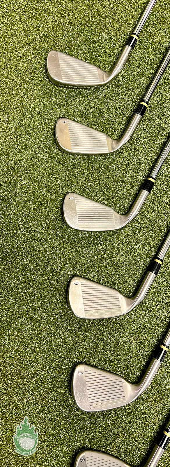 Used Right Handed Cobra CXI Irons 3-PW Dynalite Regular Steel Golf Club Set - Image 9