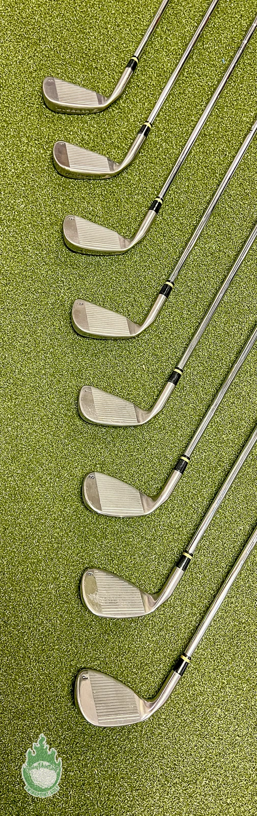 Used Right Handed Cobra CXI Irons 3-PW Dynalite Regular Steel Golf Club Set - Image 10