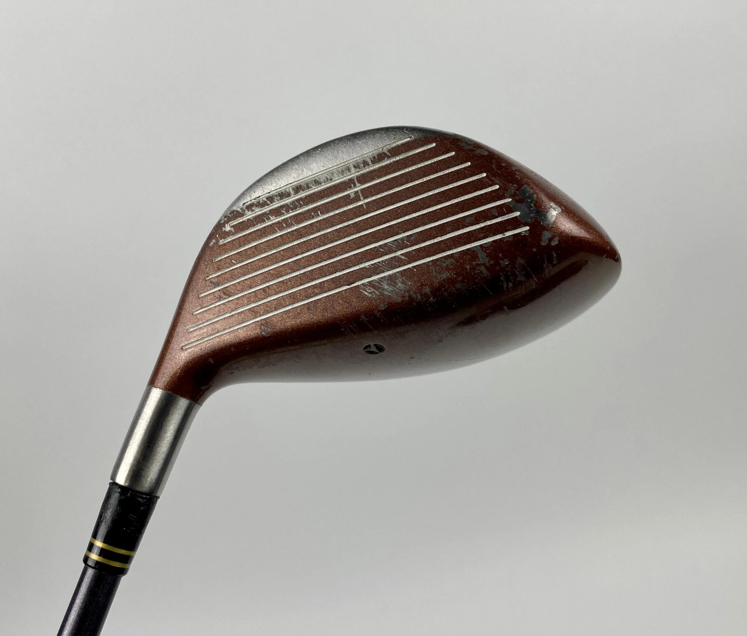 Used Right Handed Taylormade Titanium Driver 10.5* 90g Stiff-Flex Bubble Shaft - Image 8