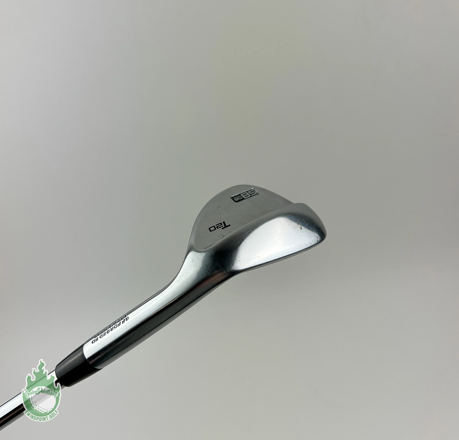 Used Right Hand Mizuno T20 Satin Wedge 58*-08 DG S400 Stiff Steel Golf Club - Image 3