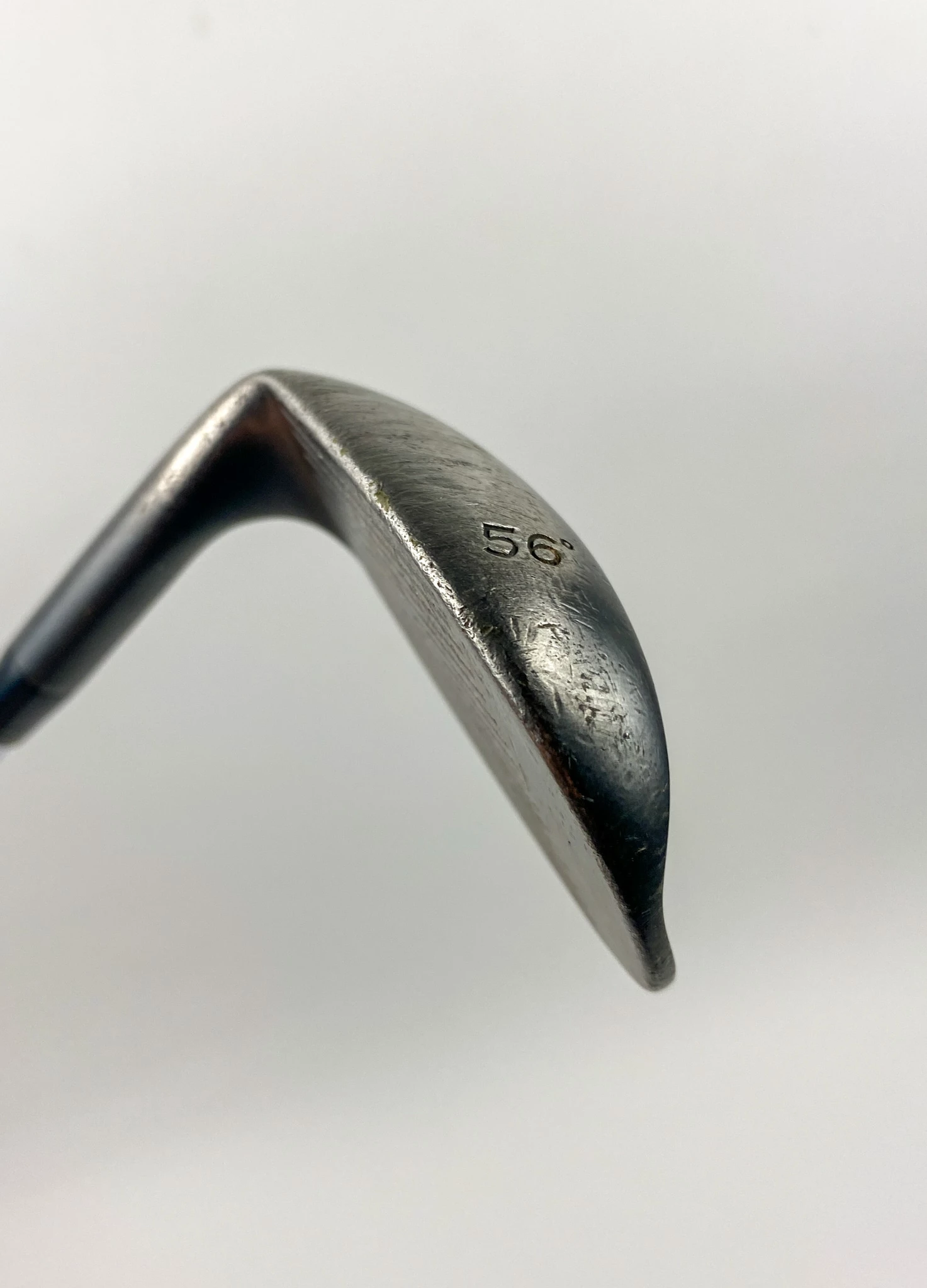 Used RH TaylorMade RAC Black Wedge 56*-14* Bounce Wedge Steel Golf Club - Image 8