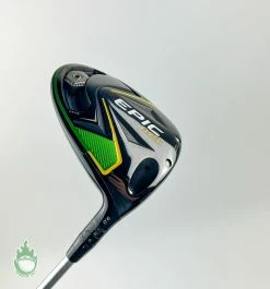 Used RH Callaway EPIC Flash Driver 9* Even Flow 55g Stiff Graphite Golf Club