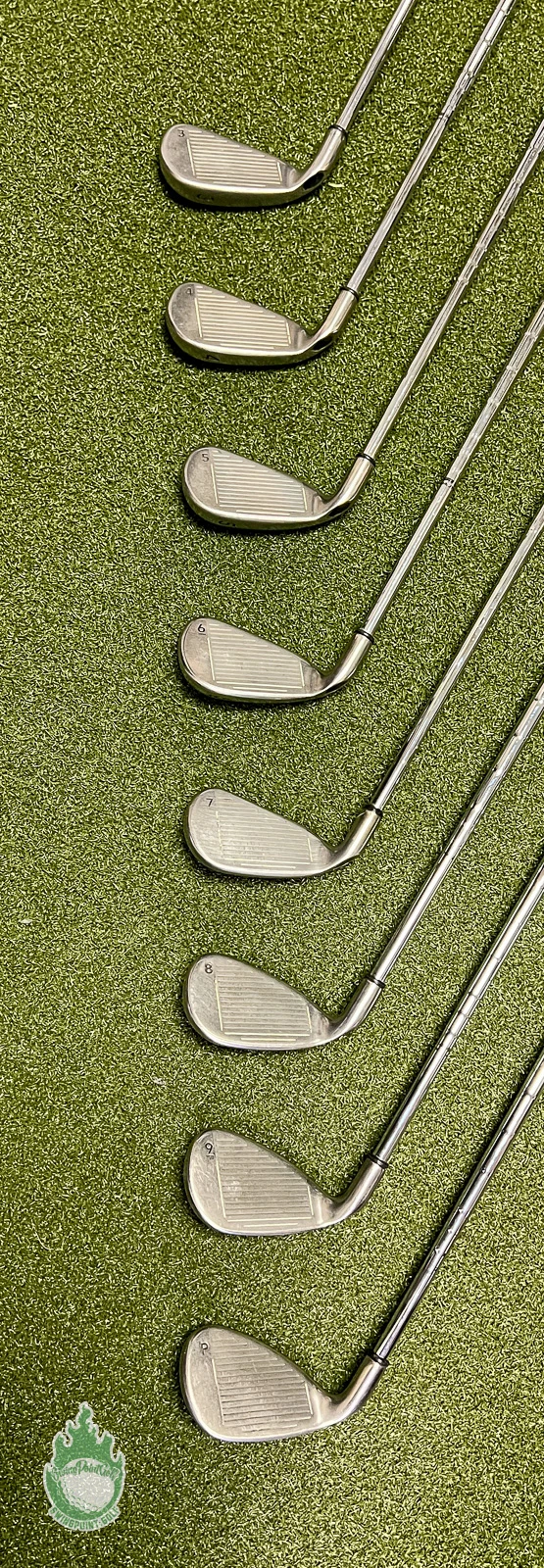 Used Right Handed Callaway Steelhead X-16 Irons 3-PW Uniflex Steel Golf Set - Image 6