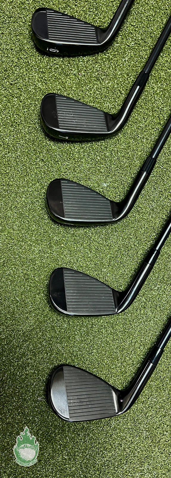 Used Callaway APEX Forged ’21 Black Irons 4-PW Elevate 95g Stiff Steel Golf Set - Image 6