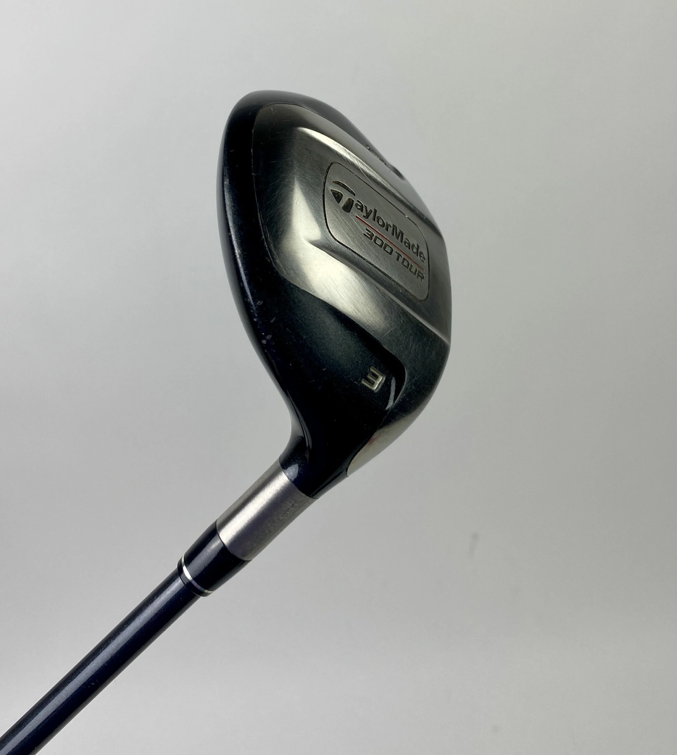 Used RH Tour Issued TaylorMade 300 Tour 3-15* Wood Stiff Flex 90g Graphite Golf - Image 3