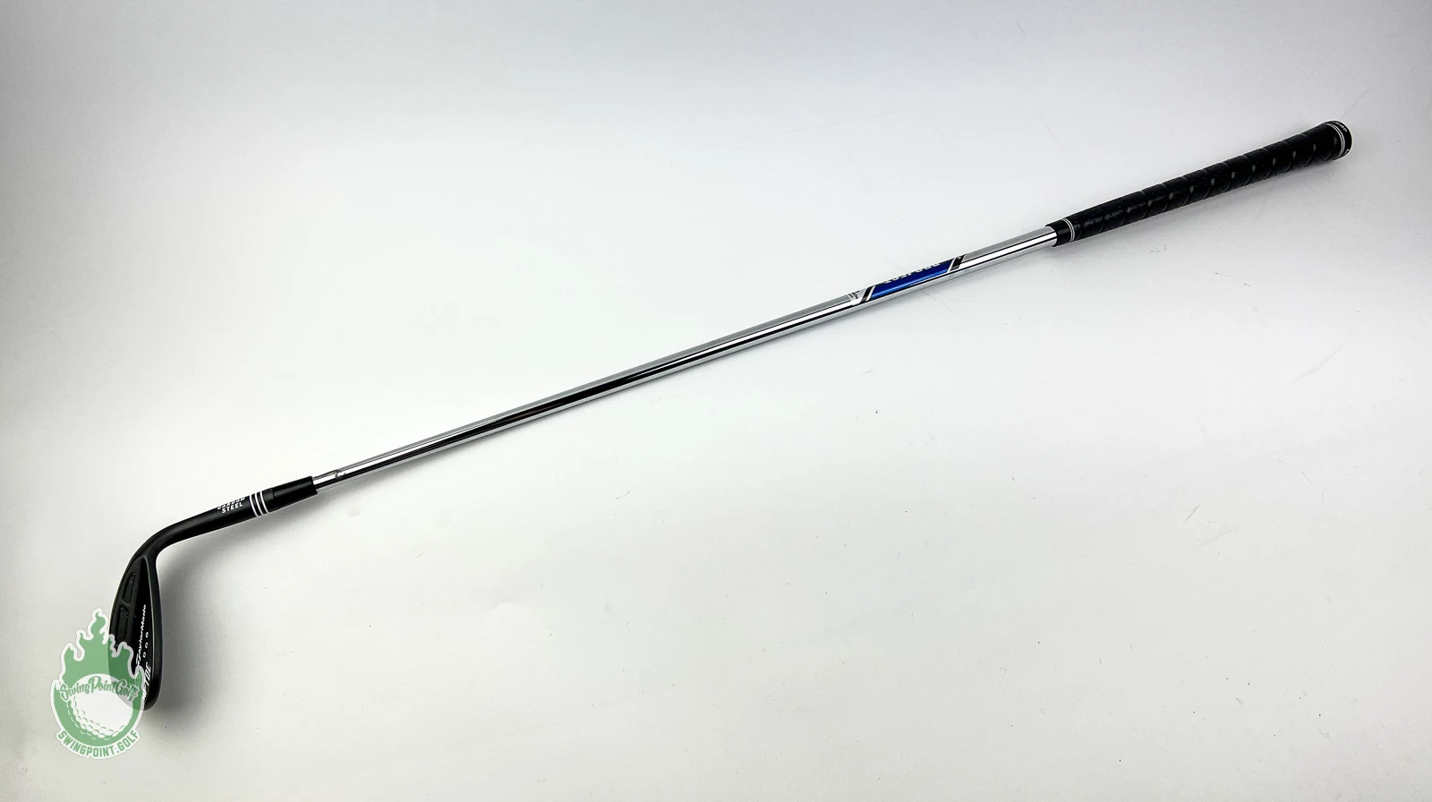 RH TaylorMade Black My Hi-Toe Carbon Steel Wedge 64* Stiff Flex Steel Golf Club - Image 11