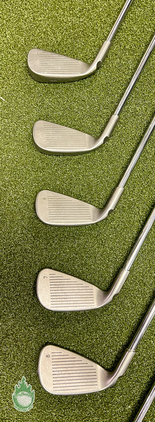 Used Right Handed Ping Black Dot G10 Irons 4-PW AWT Stiff Flex Steel Golf Set - Image 9