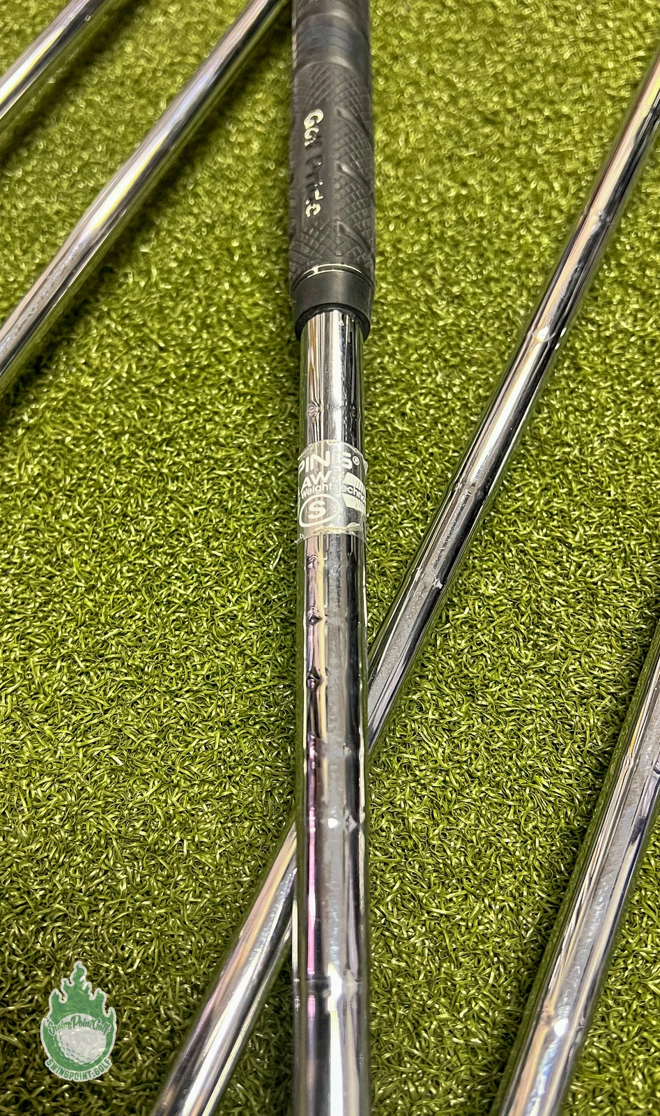 Used Right Handed Ping Black Dot G10 Irons 4-PW AWT Stiff Flex Steel Golf Set - Image 11