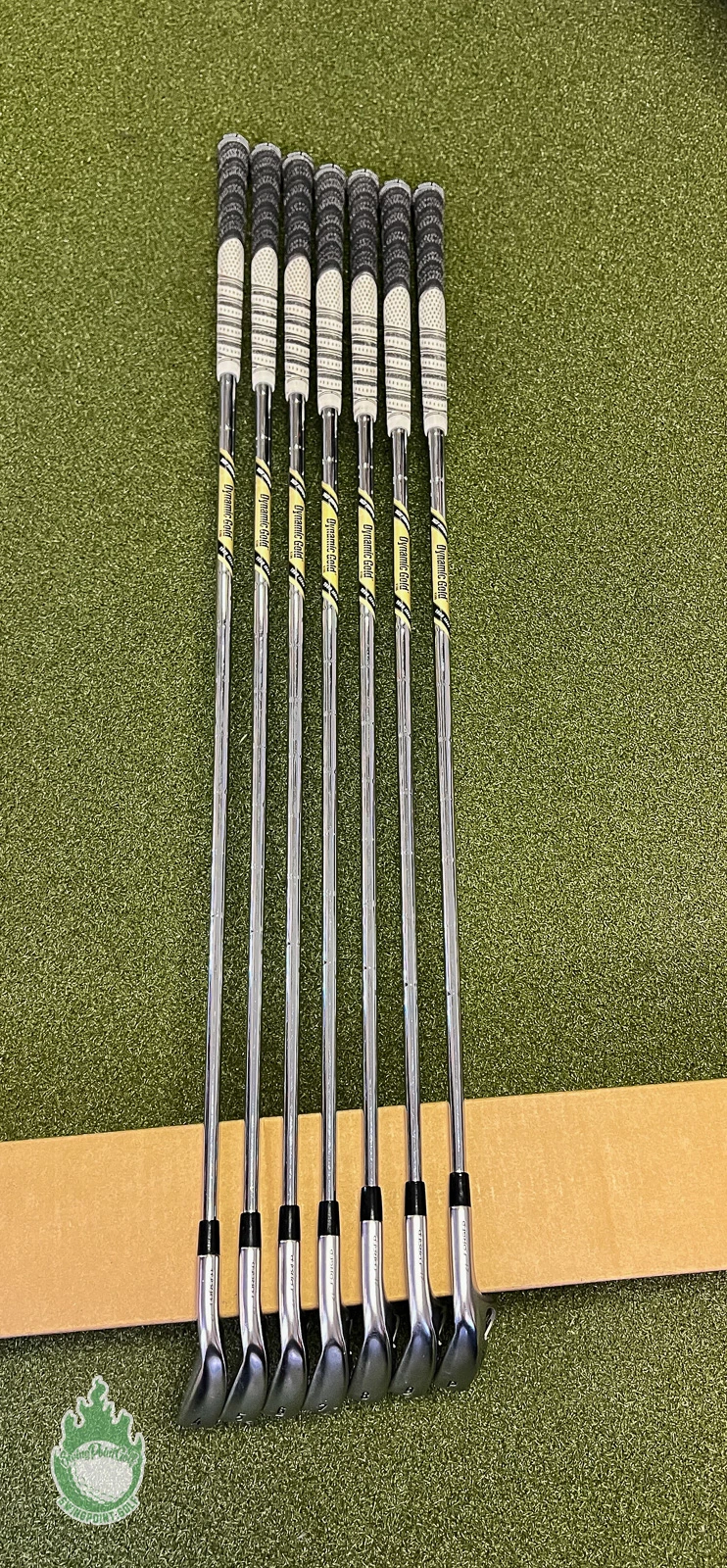 Tour Issue Callaway APEX Forged ’21 Irons 4-PW TI X100 X-Stiff Steel Golf Set - Image 11