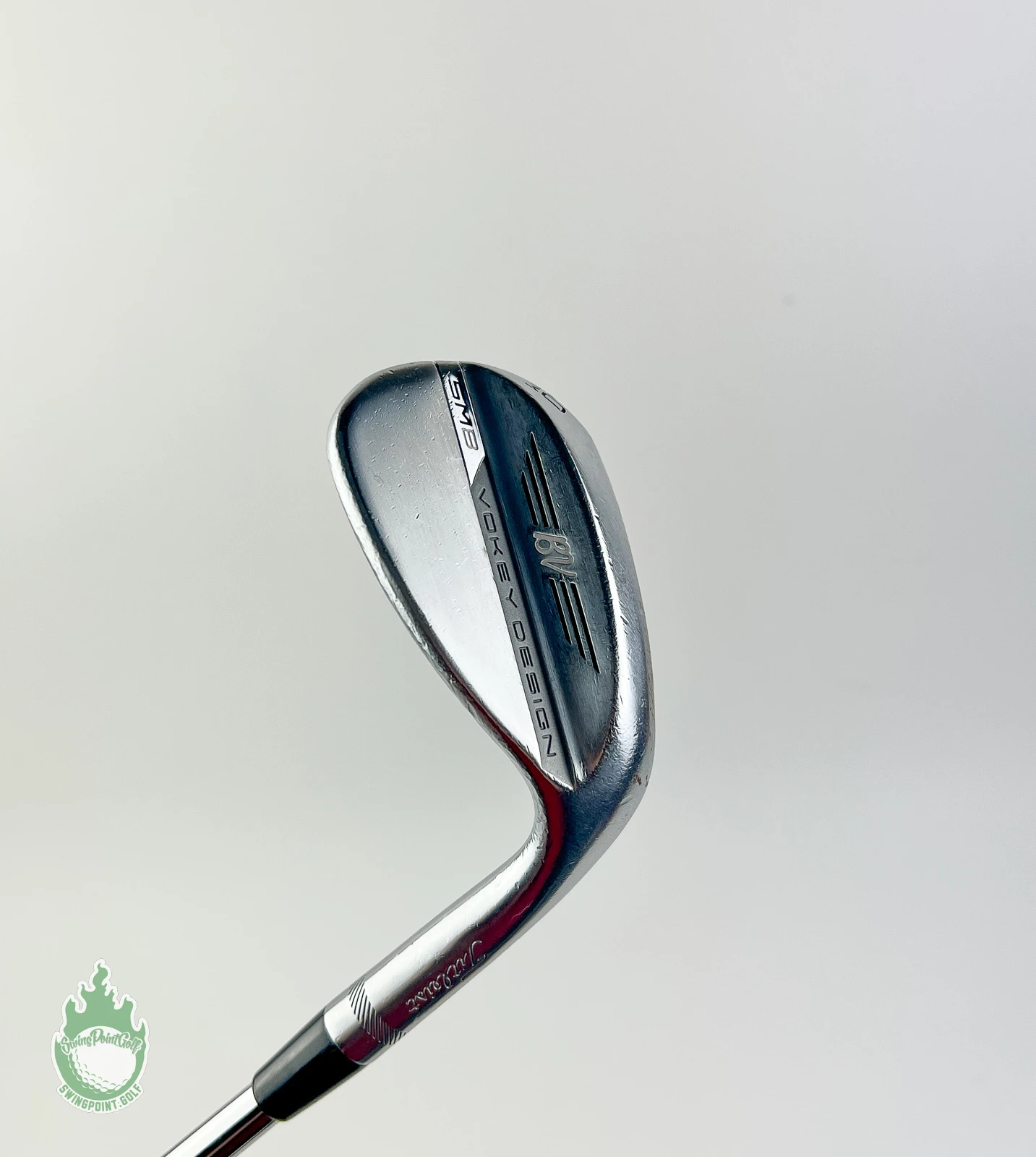 Used RH Titleist Vokey SM8 M Grind Chrome Wedge 60*-08 Stiff Flex Steel Golf - Image 2