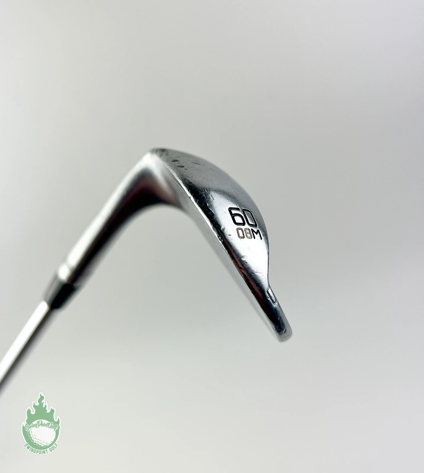 Used RH Titleist Vokey SM8 M Grind Chrome Wedge 60*-08 Stiff Flex Steel Golf - Image 9