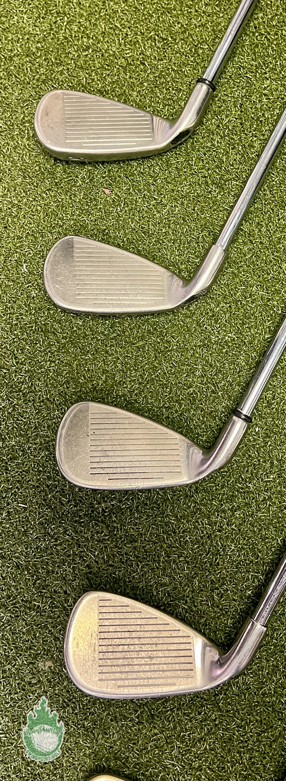 Used RH Callaway Big Bertha Fusion Irons 5-PW Uniflex Steel Golf Club Set - Image 5