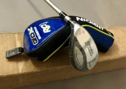 NEW LH Nickent Genex 3DX Ironwood 4 Hybrid 23* 75g Ladies Flex Graphite Golf