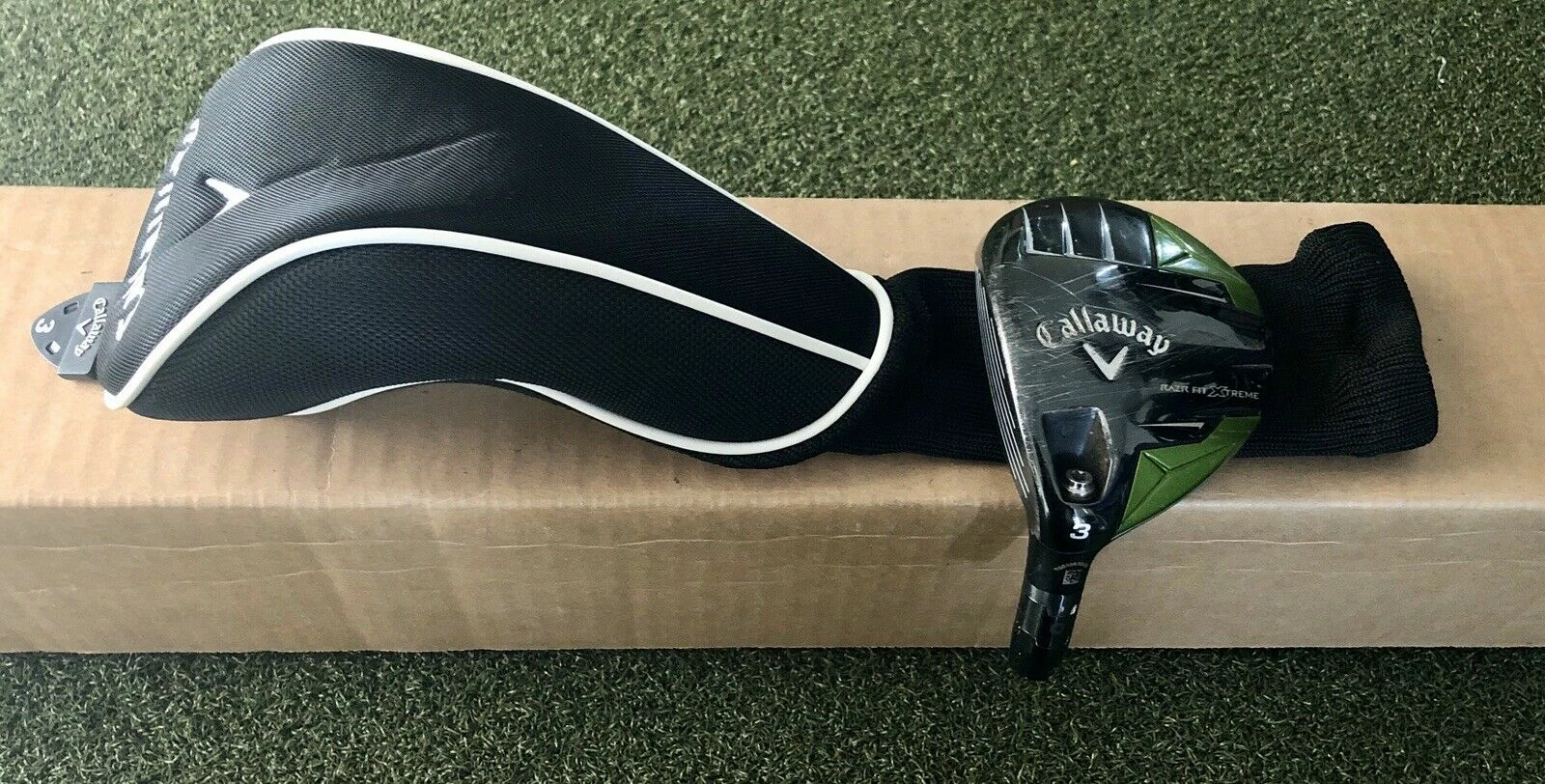 Left Handed Callaway RAZR Fit Xtreme Fairway 3 Wood HEAD ONLY Golf Club