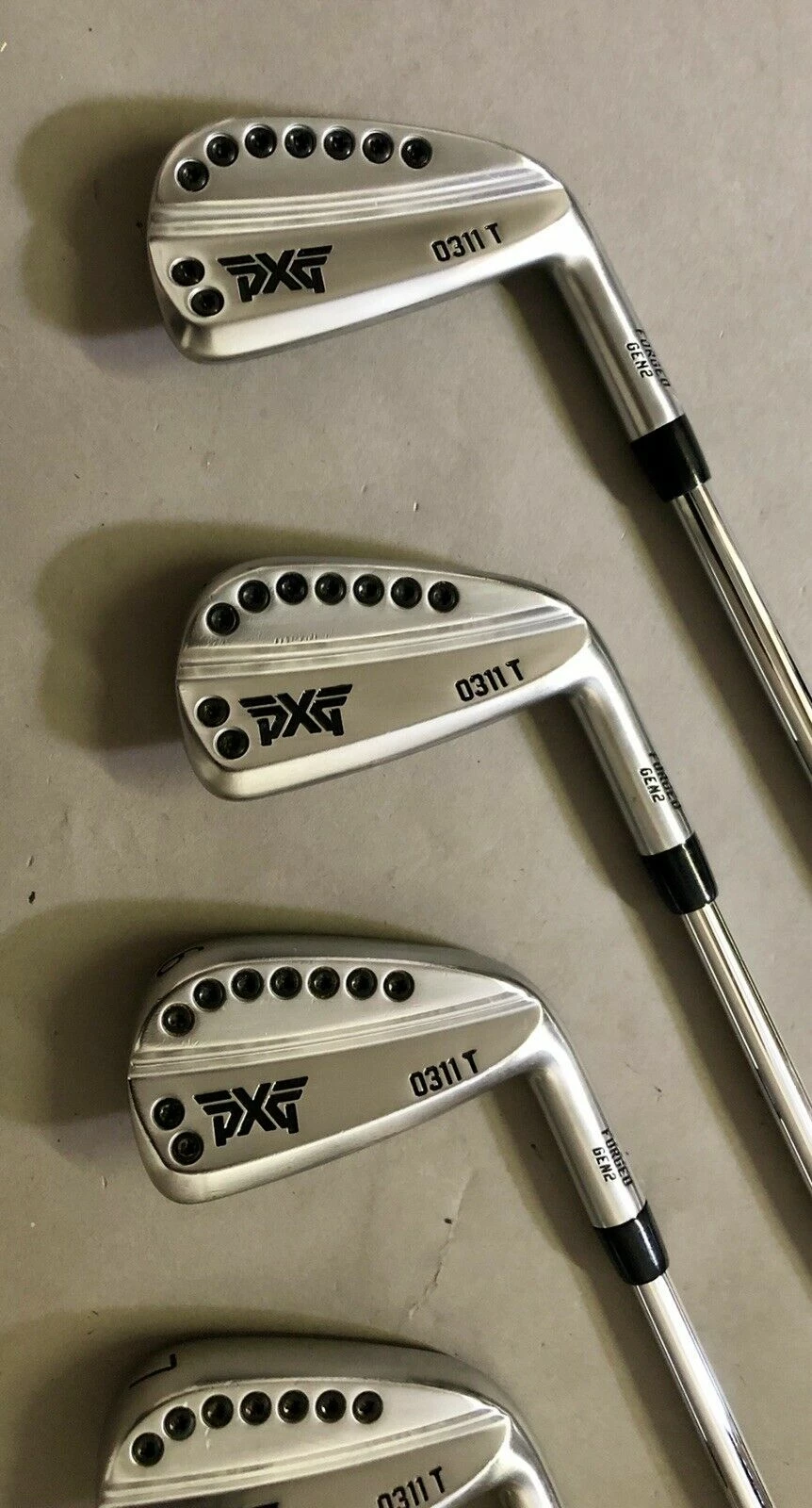 PXG 0311T Forged GEN 2 Irons 4-9 Project X LZ 5.5 115g Firm Flex Steel Golf Set - Image 5