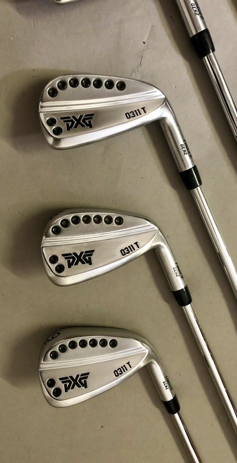 PXG 0311T Forged GEN 2 Irons 4-9 Project X LZ 5.5 115g Firm Flex Steel Golf Set - Image 6