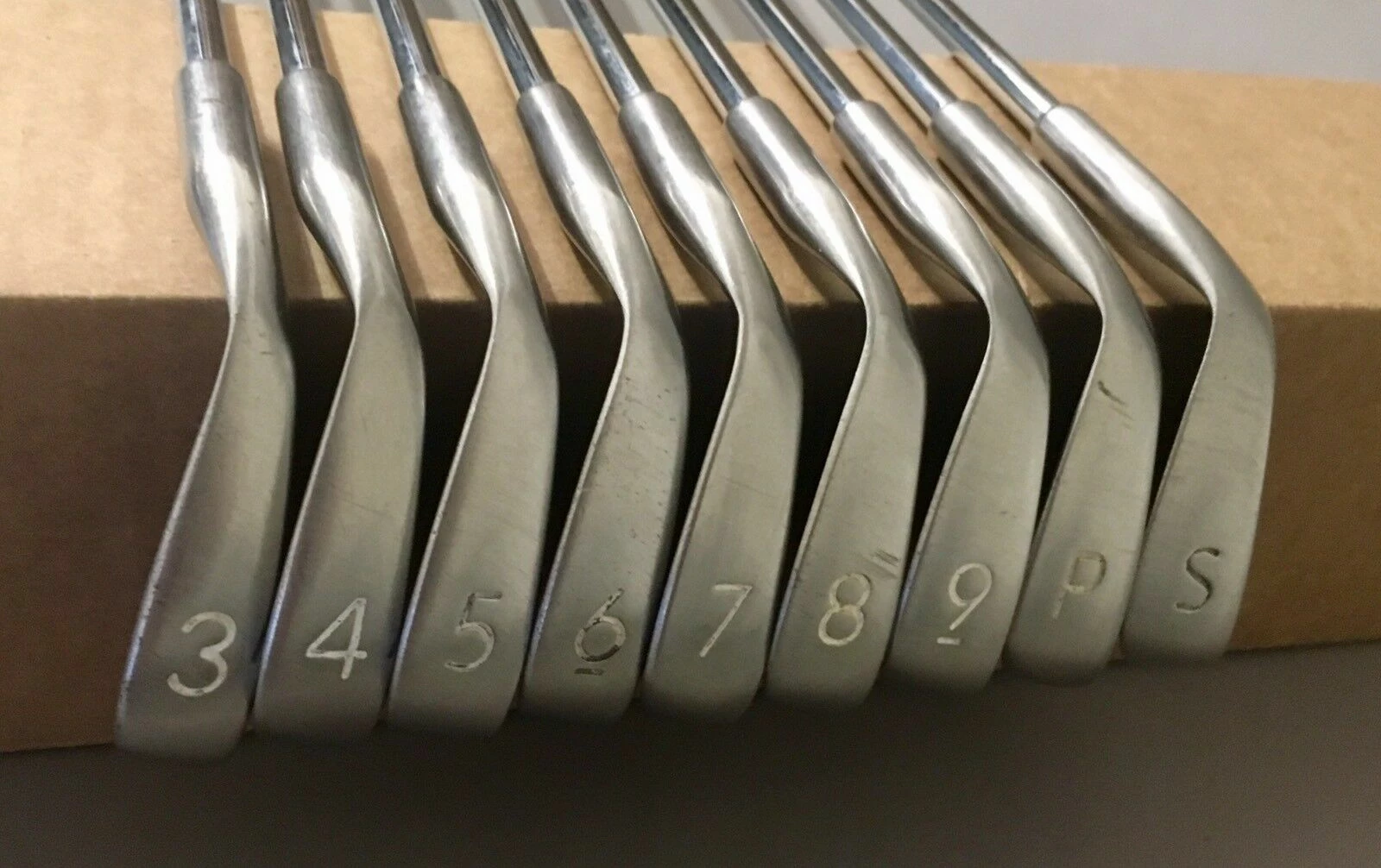 Used RH Shamrock Quantum Irons 3-PW/SW Mac Golf Stiff Flex Steel Golf Club Set - Image 2