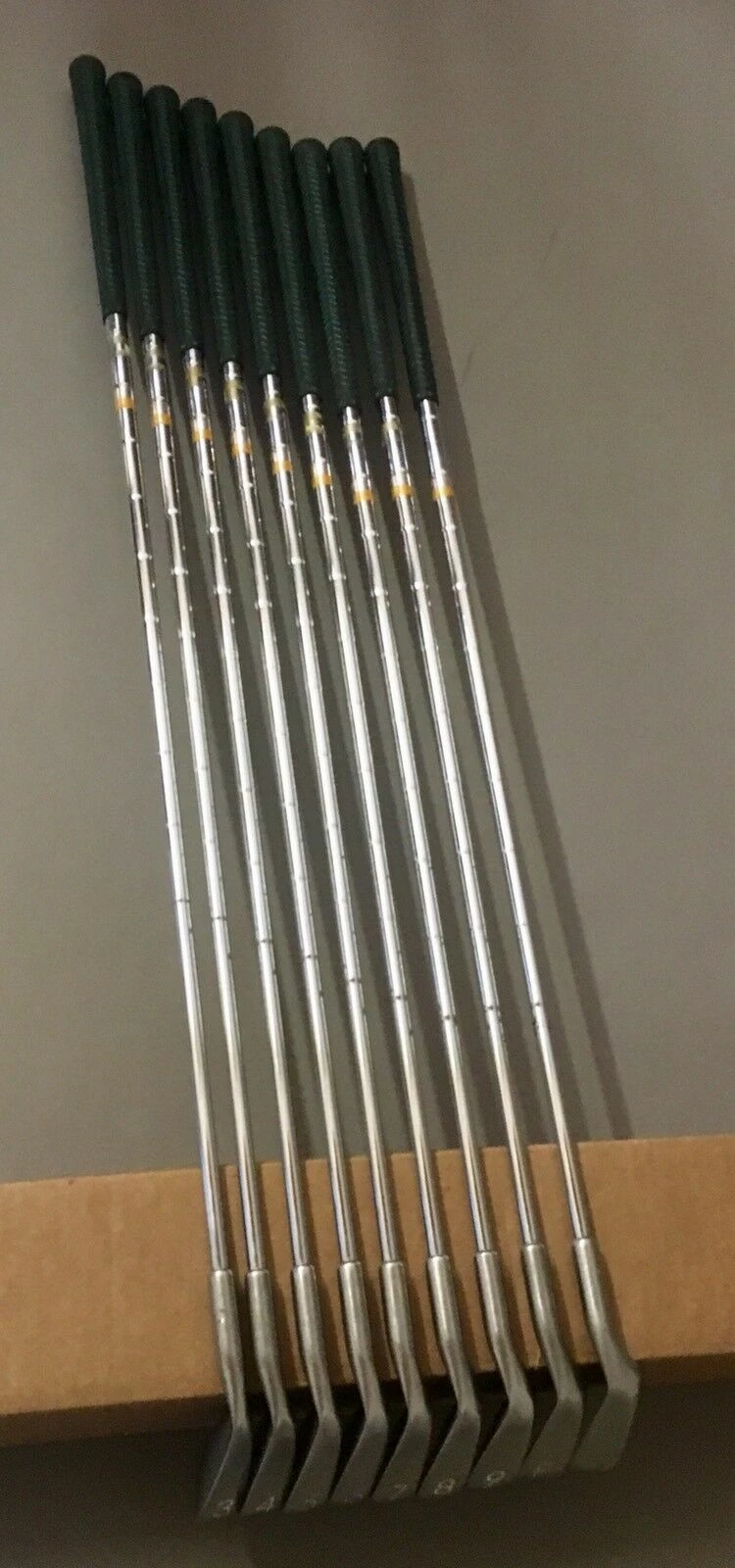 Used RH Shamrock Quantum Irons 3-PW/SW Mac Golf Stiff Flex Steel Golf Club Set - Image 4