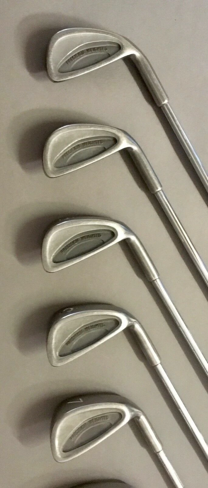 Used RH Shamrock Quantum Irons 3-PW/SW Mac Golf Stiff Flex Steel Golf Club Set - Image 5