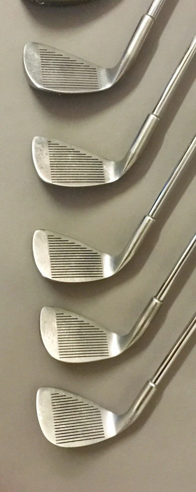 Used RH Shamrock Quantum Irons 3-PW/SW Mac Golf Stiff Flex Steel Golf Club Set - Image 8